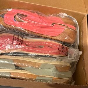 Coral and Beige Sandals one price for all
